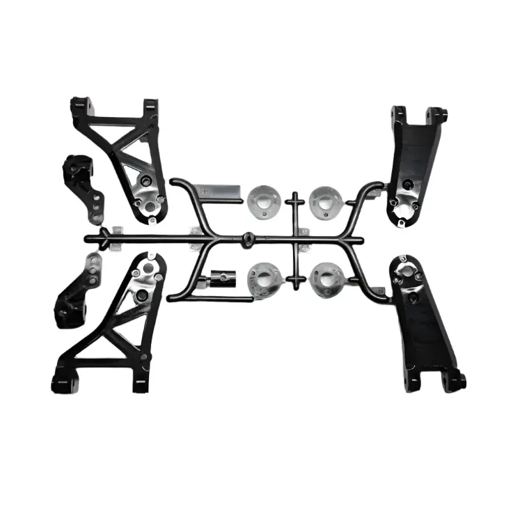 Tamiya Fox/ Novafox F-Parts Bag Suspension Arms & Hubs - 0005188 1