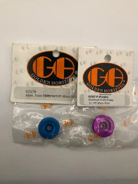 Rcg Offbrand Front Pulley Aluminium Suit Micro Rs4 - Rcg-02327B/P 1