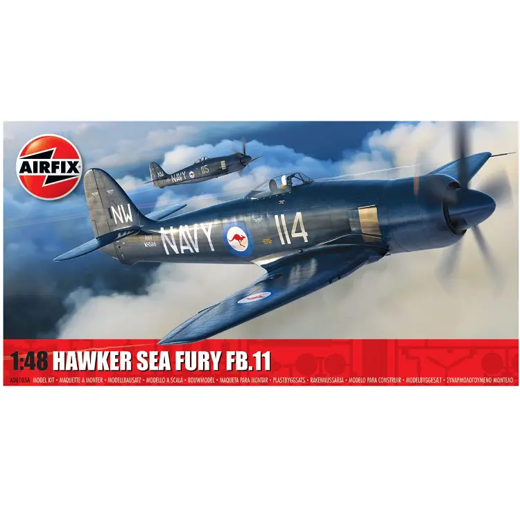 Airfix Hawker Sea Fury Fb.Ii (Aus Decals) 1:48 - A06105a 1