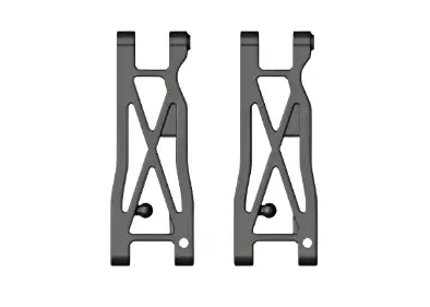 Riverhobby Fr Lower Suspension Arm Suit Bullet 2Pcs - Rh-10457 1