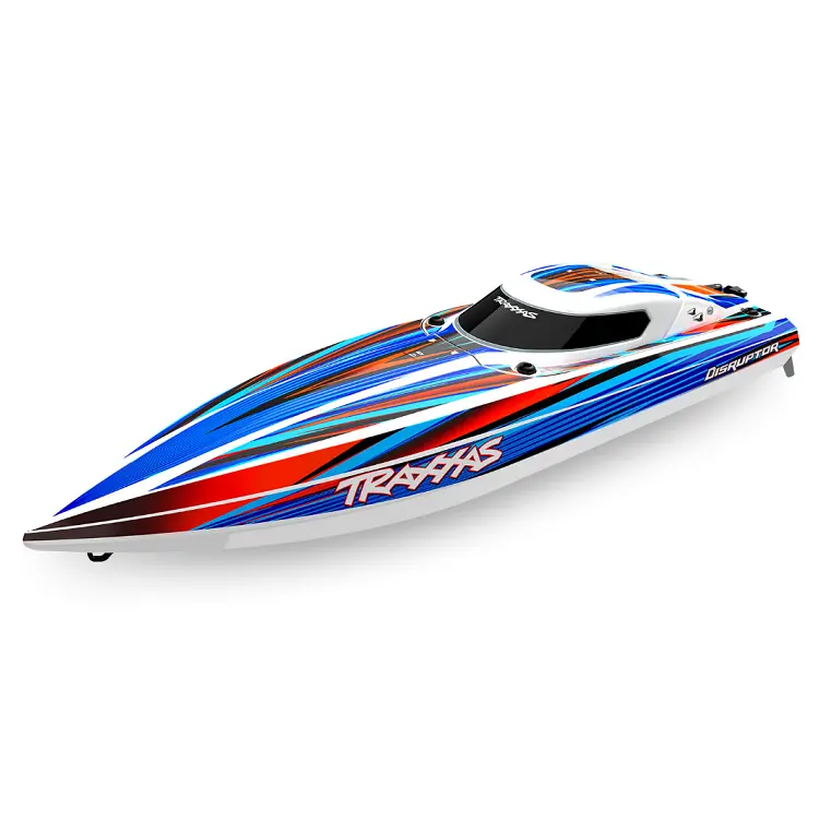 Traxxas Disruptor Boat Blue W/ Tq 2.4Ghz Radio - 106064-4Blue 1