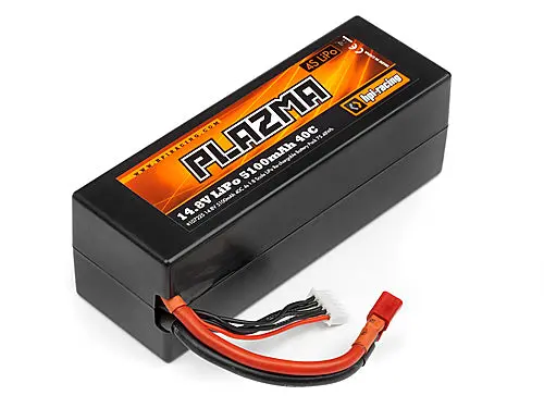 Hpi Plazma 5100Mah 14.8V 40C Lipo Battery Hard Case - Hpi-107225 1