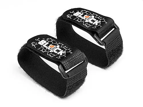 Hpi Ken Block Velcro Battery Strap 2Pcs - Hpi-109746 1