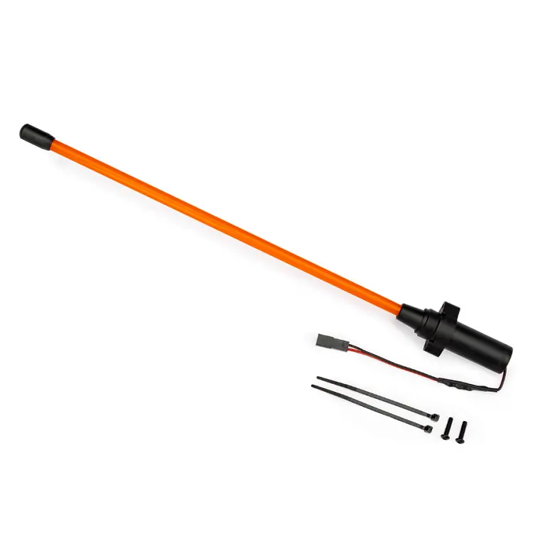 Traxxas Orange Led Whip Light W/ Flex-Tech Mount 1Pc - 10992-Orng 1
