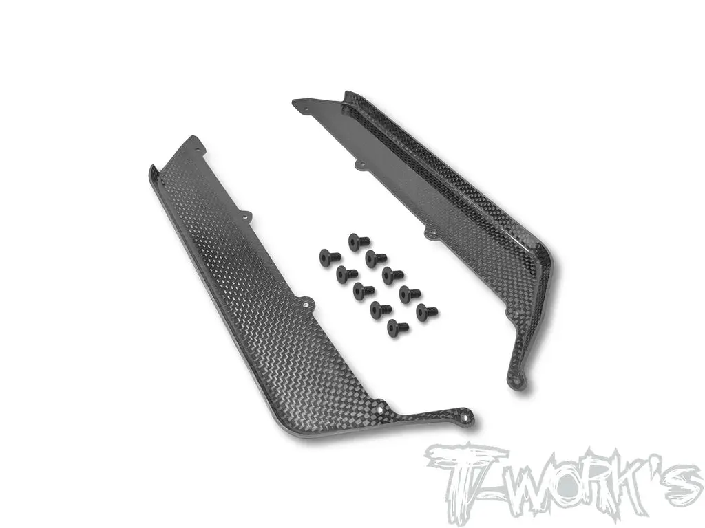 Graphite Side Guards For Team Associated Rc8b4.1 1