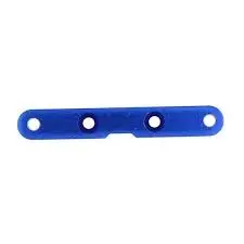 Wltoys Fr Diff Front Suspension Pin Mounting Plate Blue Aluminium - Wl12428-0064 1