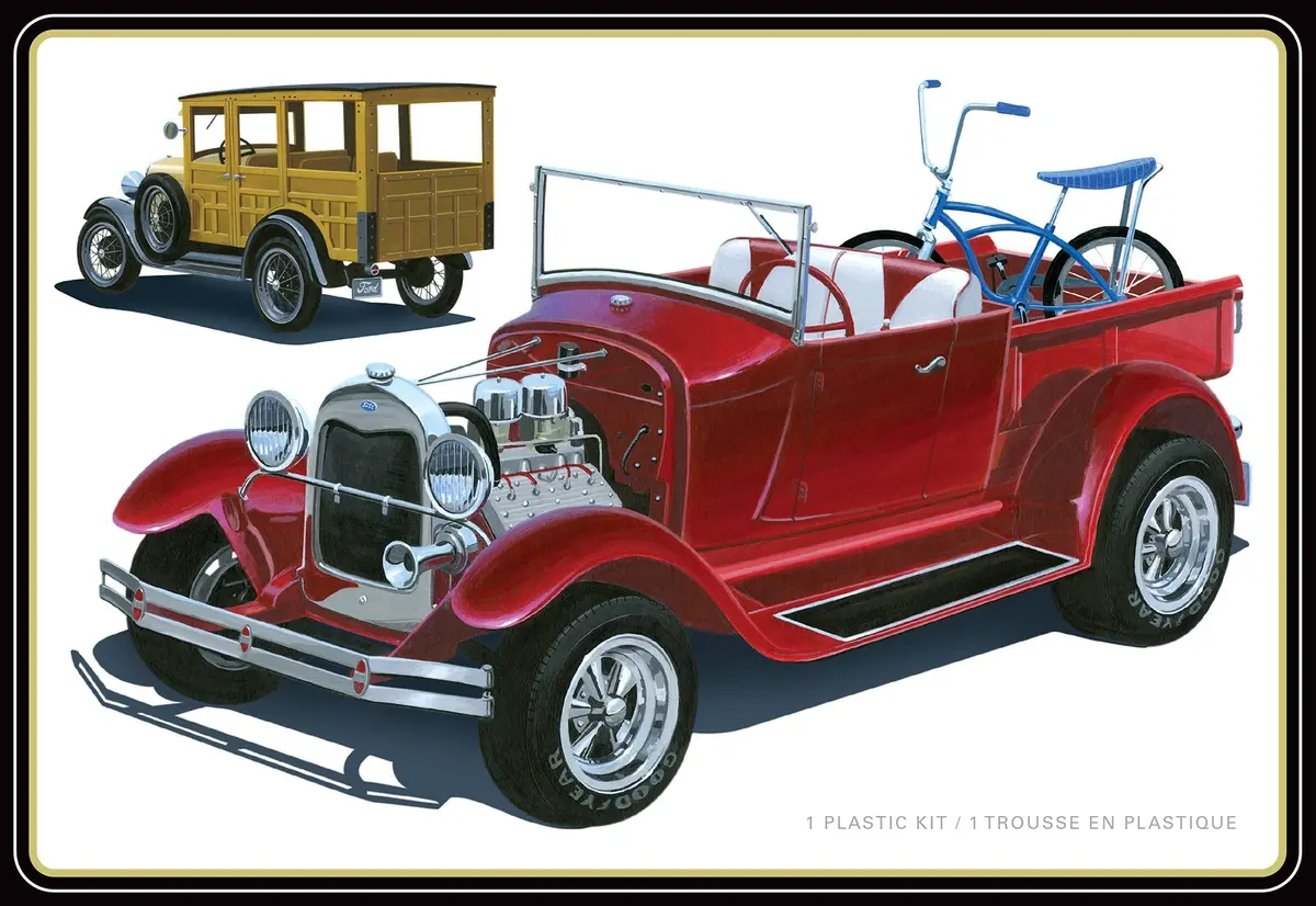 Amt 1929 Ford Woody Pickup 1:25 - Amt1269m 1