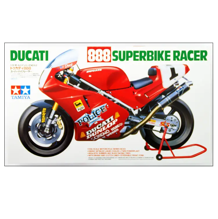 Tamiya Ducati 888 Superbike 1:12 - 14063 1