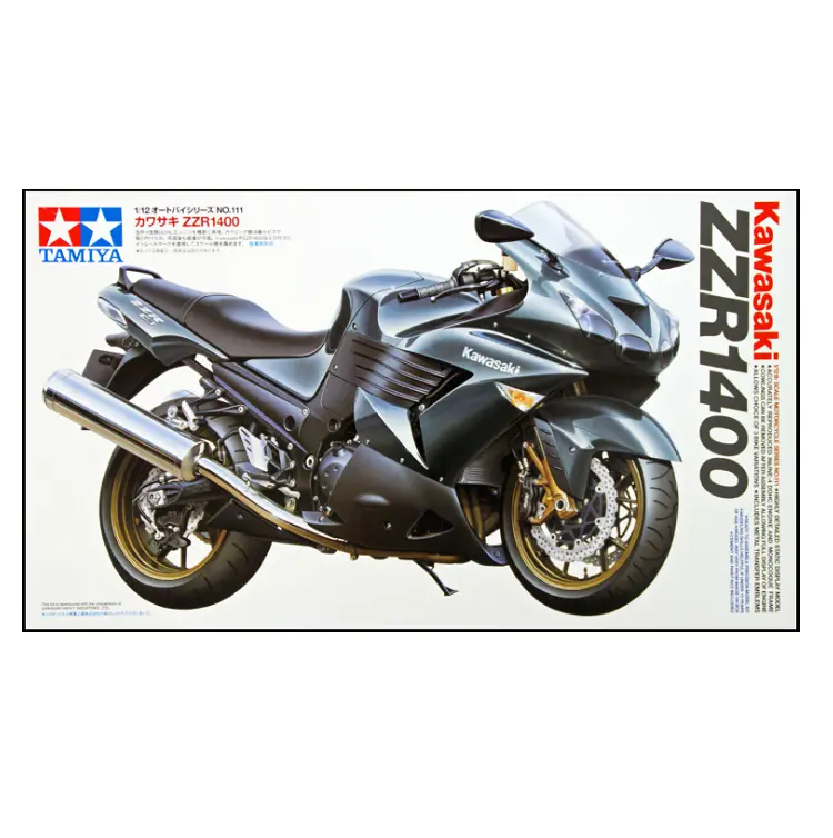 Tamiya Kawasaki Zzr 1400 1:12 - 14111 1