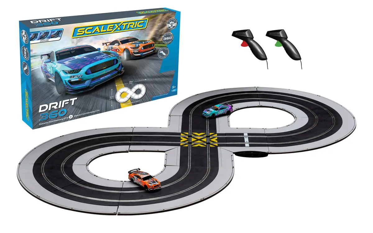 Scalextric Drift 360 Race Set - C1421s 2