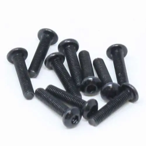 Redcat 3X14mm Fine Thread Button Head Screws 10Pcs - 14582 1