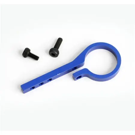 E-Flite Tail Servo Boom Mount Aluminium Blue Suit B400 - Eflh1458a 1