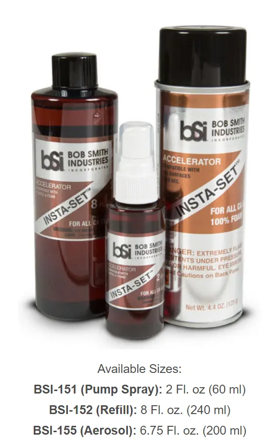 Bsi Insta-Set Ca Accelerator Pump Spray 60Ml - Bsi151 1
