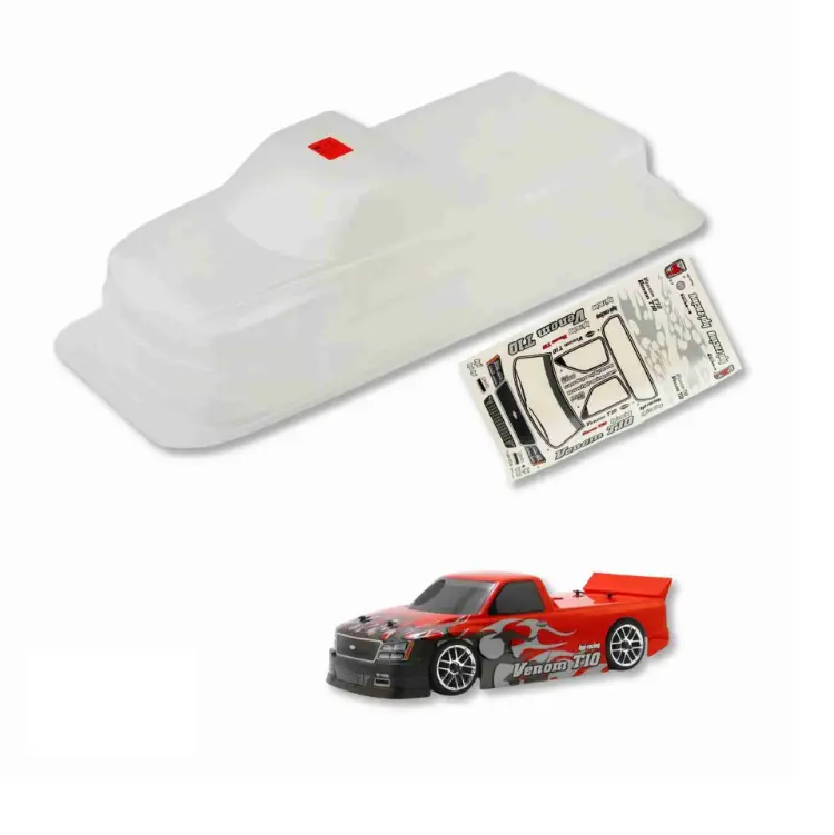 Hpi Venom T-10 Clear 200Mm Body Shell - Hpi-17500 1