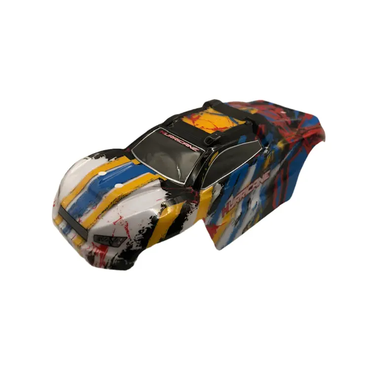 Trc 1:18 Red/ Blue/ Yellow Hurricane Body Shell - Trc-18324-Body 1