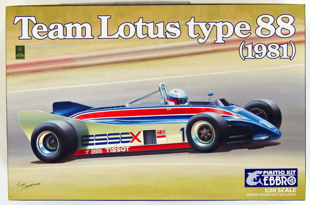 Ebbro Team Lotus Type 88 1981 1:20 - Ebr20011 1
