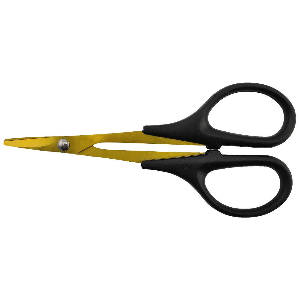 Rct Curved Scissors - Ti-Coated For Rc Car Body - Rctt11048 1