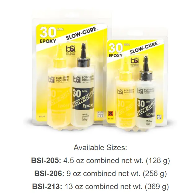 Bsi Slow Cure 30Min Epoxy 128G - Bsi205 1
