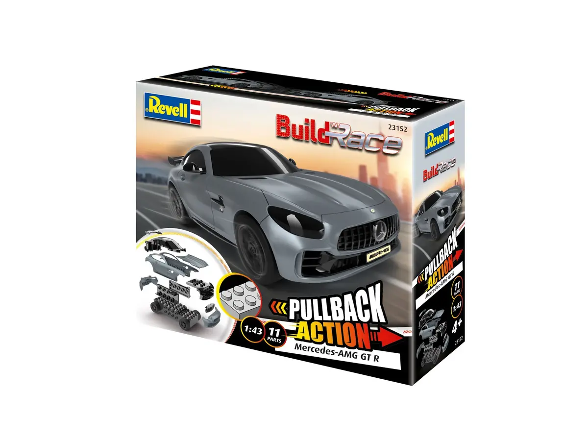Revell Mercedes Amg Gtr Grey Build N Race 1:43 - 23152 1