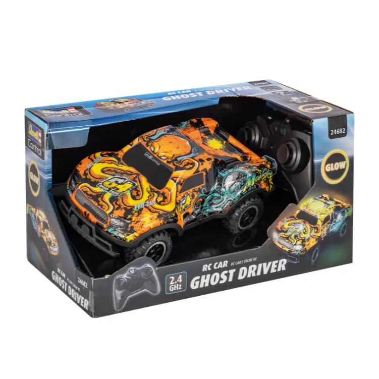 Revell 1:22 Ghost Driver Orange Rc Car - 24682 1