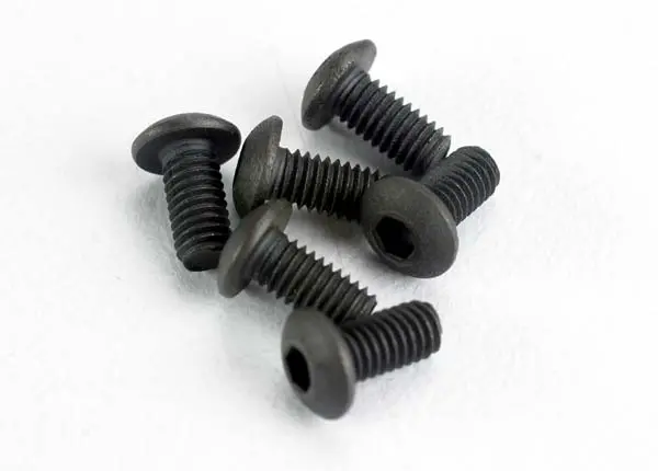Traxxas 3X6mm Hex Drive Button Head Screws 6Pcs - 2575 1