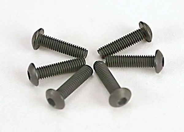 Traxxas 3X10mm Hex Drive Button Head Screws 6Pcs - 2577 1