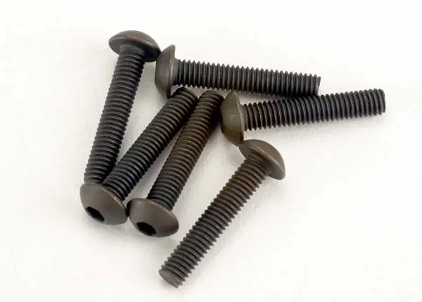 Traxxas 3X15mm Hex Drive Button Head Screws 6Pcs - 2579 1