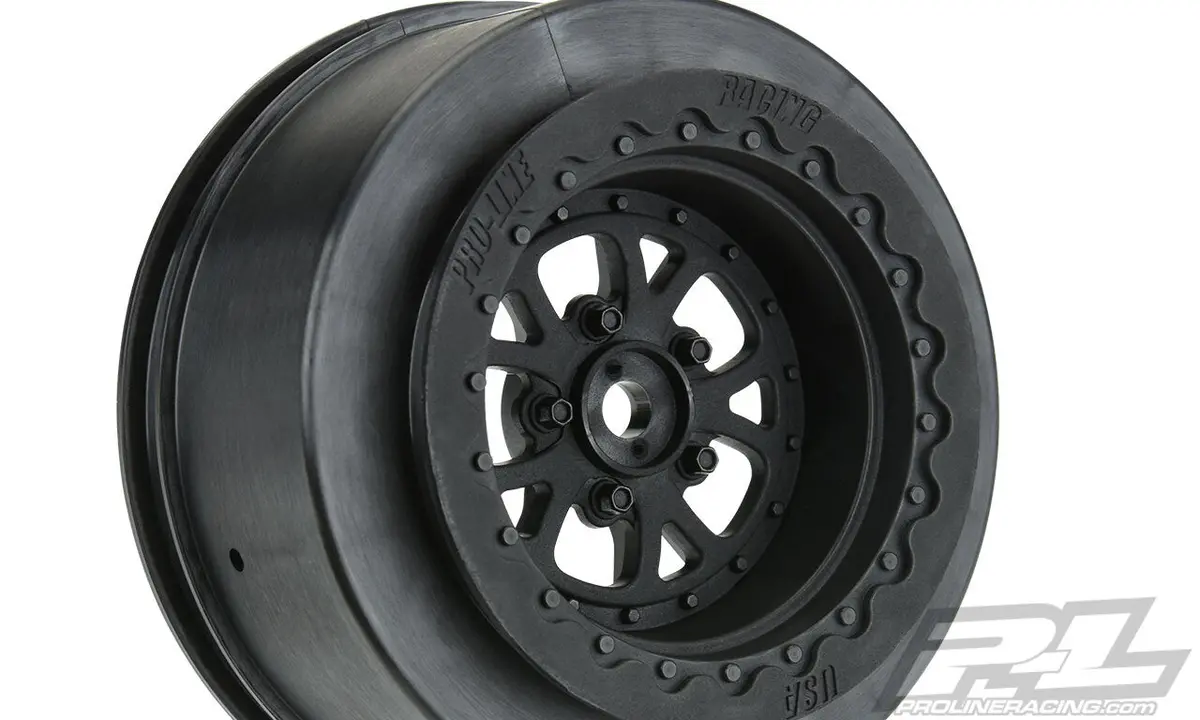 Proline Pomona Rr Drag Spec 2.2/3.0In Black Wheels Suit Sct 2Pcs  - Pro277603 1
