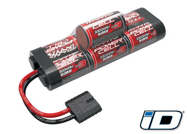 Traxxas 3300Mah 8.4V Hump Pack Battery W/ Id Plug - 2941X 1