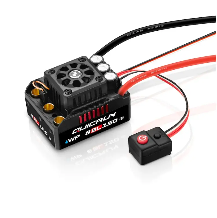 Hobbywing Quicrun 8Bl150 G2 Sensorless Brushless Esc 3-6S - Hw30109003 1