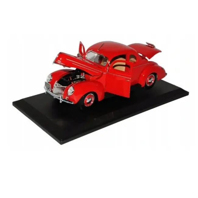 Maisto 1939 Ford Deluxe Coupe Red 1:18 - 31180Red 2