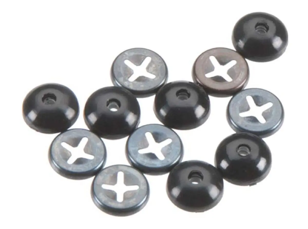 Dubro Replacement E/Z Connectors Metal & Plastic Washers 6Pcs/Ea - Dbr3358 1