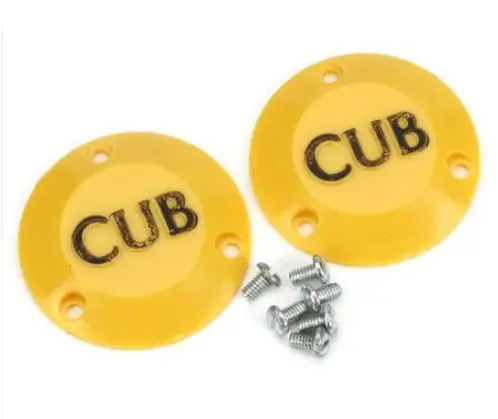 Dubro 1:5 Scale Cub Hub Caps 2Pcs - Dbr338cc 1