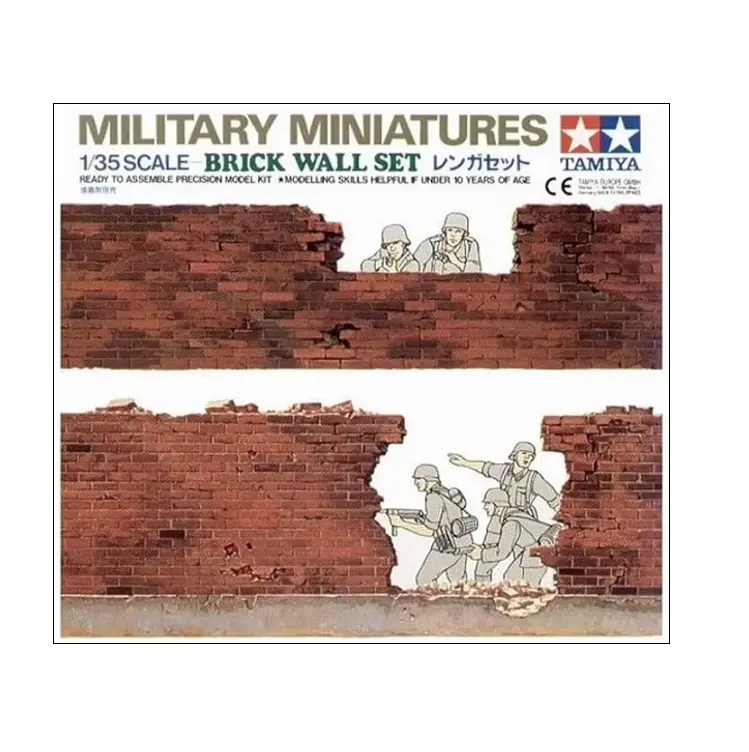 Tamiya Brick Wall Set Kit 1:35 - 35028 1