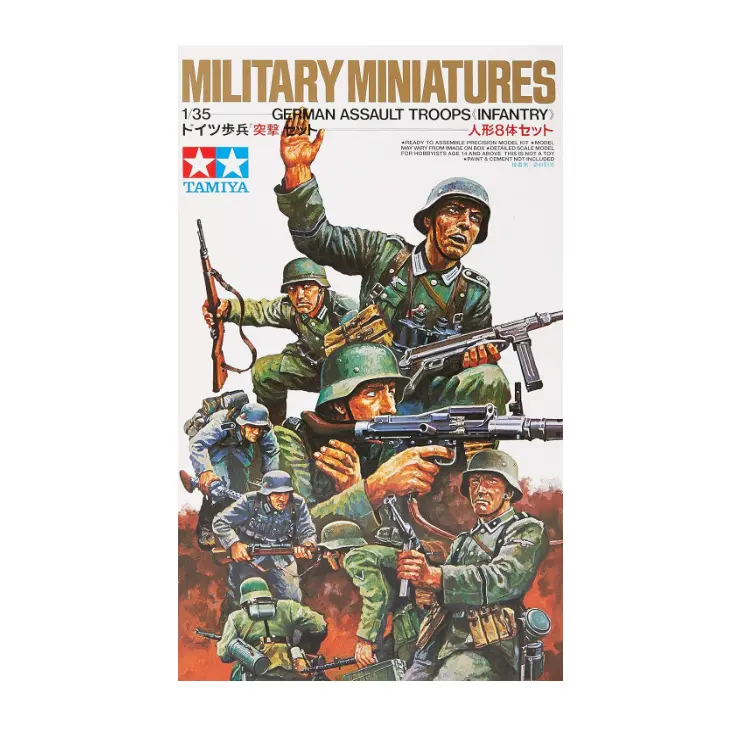 Tamiya German Assault Troops Wwii 1:35 - 35030 1