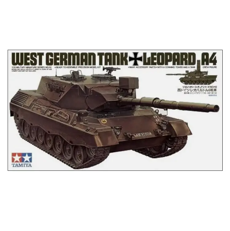 Tamiya West German Leopard A4 Tank 1:35 - 35112 1