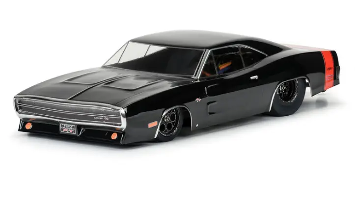Proline 1970 Dodge Charger Clear Drag Body 1:10 Suit Losi 22S, Drag Slash, Dr10 - Pro359900 2