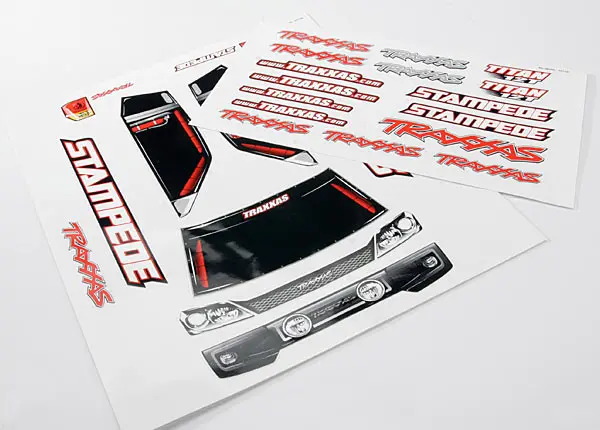 Traxxas Decal Sheets For Stampede - 3616 1