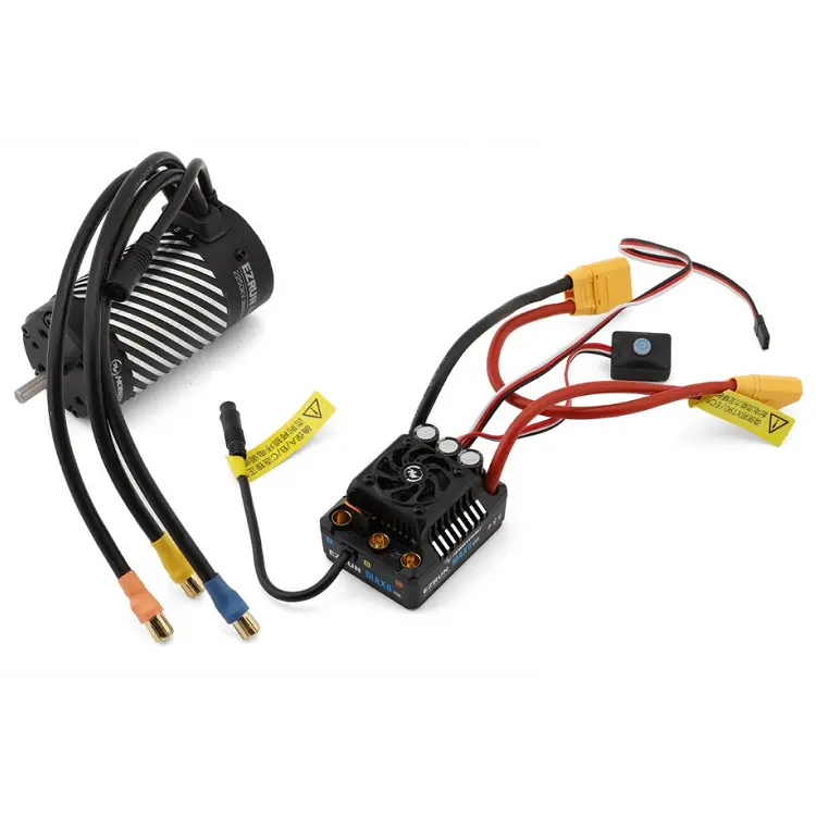 Hobbywing Ezrun Max8 Combo G2s 2250Kv 4278Sd Sensored Brushless Motor & 160A Wp Esc Xt90 - Hw38010607 1