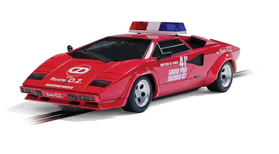Scalextric Lamborghini Countach 1983 Monaco Gp Safety Car - C4329 1