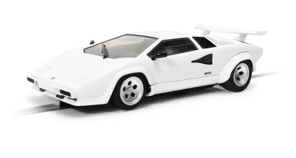 Scalextric Lamborghini Countach - White - C4336 1