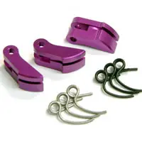 Heavy Alu Clutch Shoe With 1.0 & 1.1Mm Springs - Purple 1