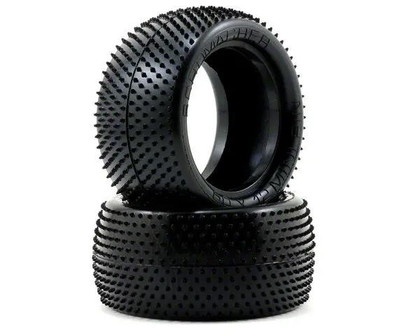 Mini Pin 2.2 Rear 1/10Th Buggy Tyre - Yellow 1