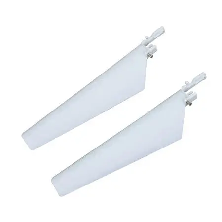 Micro Cx Upper Main Blade Set White With Decals (1) 1