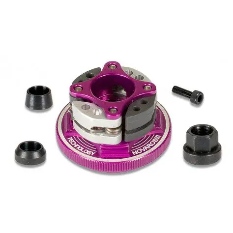 4 Shoe Clutch Set (2 Alu 2 Carbon) 1
