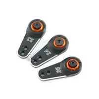 25T Black Alu Servo Horn - Savox/Futaba (1) 1