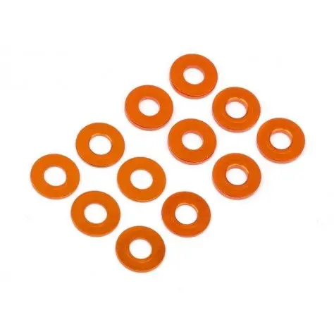 D819 / D819rs / E819 Washer Set 3X7mm 0.5Mm/1.0Mm/Orange - 6Pcs * 1