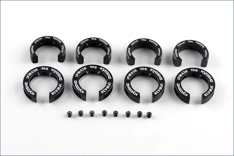 Mp9 Front & Rear Knuckle/Hub Setting Weight Set (8Pcs) 1