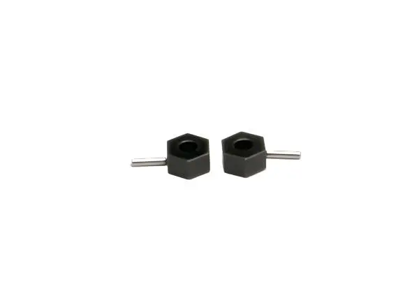 Traxxas 14Mm Wheel Hexes Steel 7.5Mm Tall W/ Pins 2Pcs/Ea - 4959 1