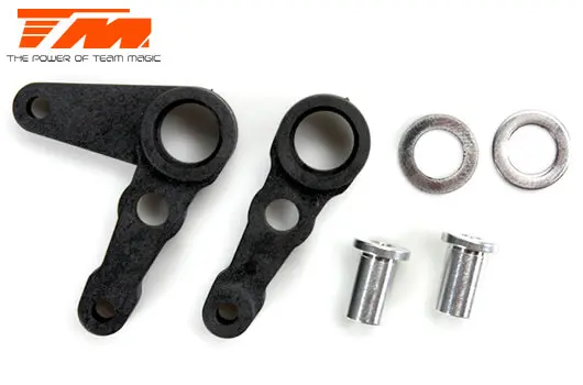 Team Magic E4d Mf Steering Arm Set - Tm503351 1